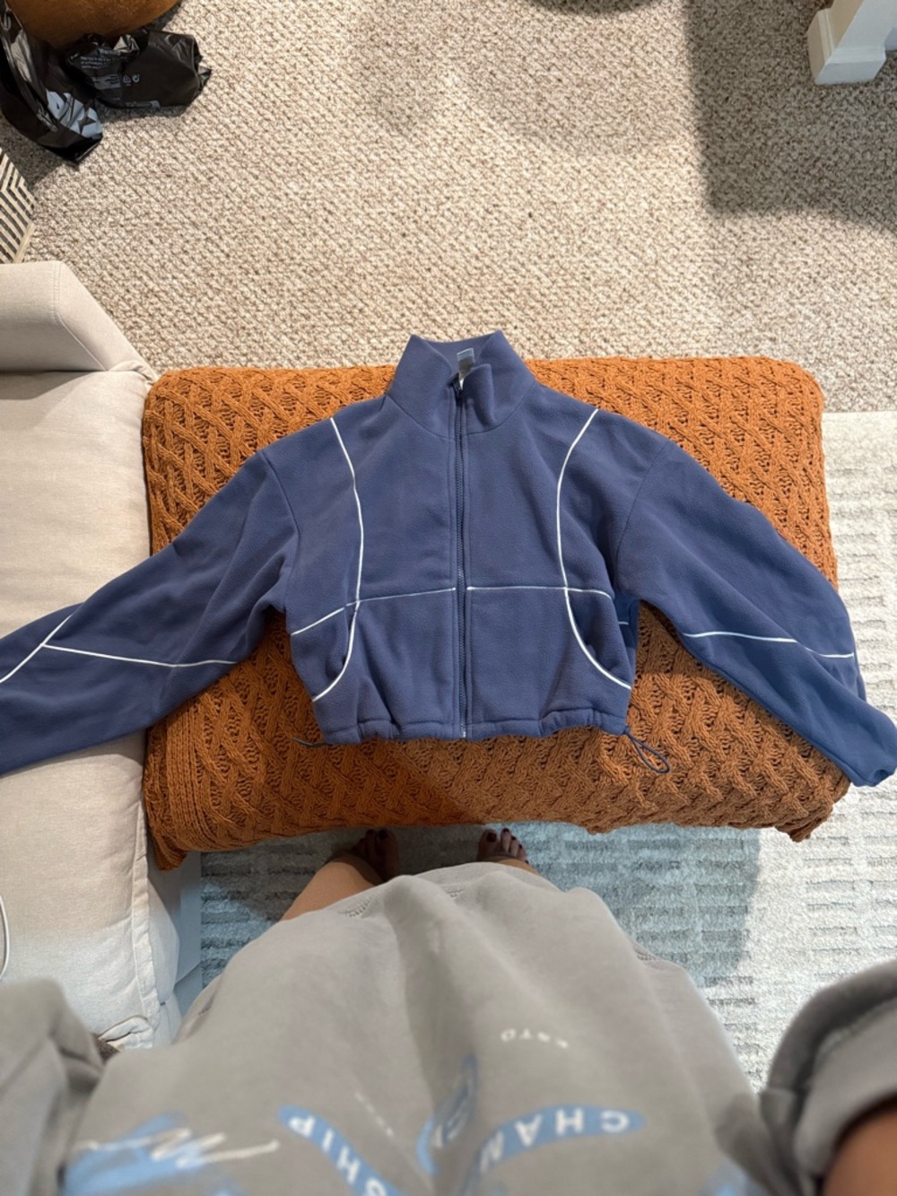 Alo Polar Fleece Bliestone Game-Time Jacket View 2